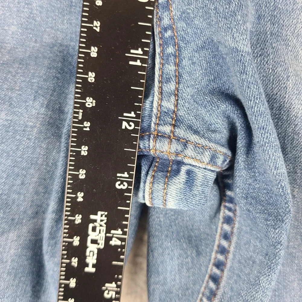 Kenneth Cole Jeans Mens 42x30‎ Blue Athletic Fit Light Wash Denim *